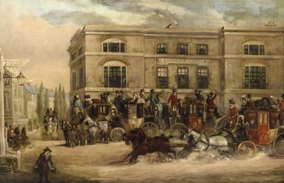 The Elephant and Castle, Brighton Road, Londra da J.C. Maggs